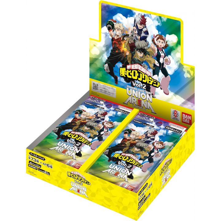 Bandai UNION ARENA: My Hero Academia Vol.2 - Booster Pack 16 pack box