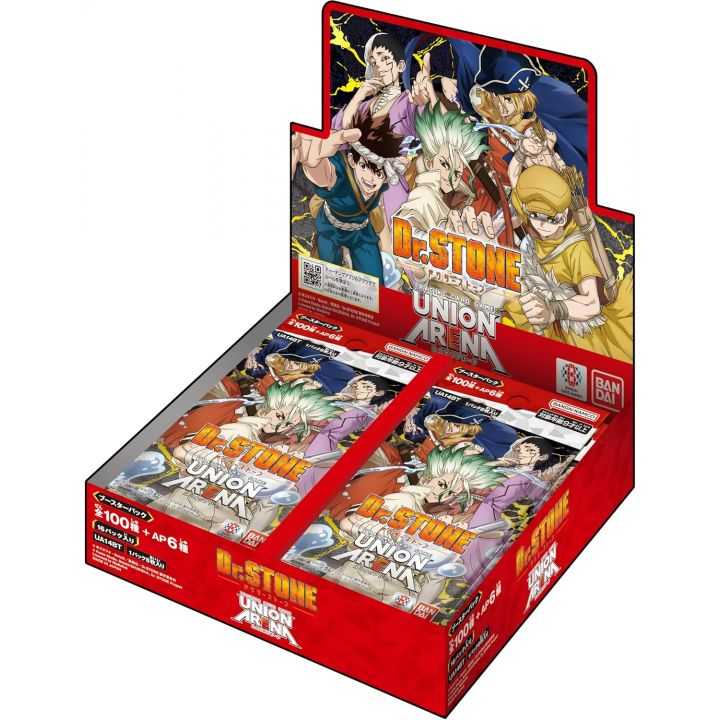 Bandai UNION ARENA: Dr.Stone - Booster Pack 16 pack box