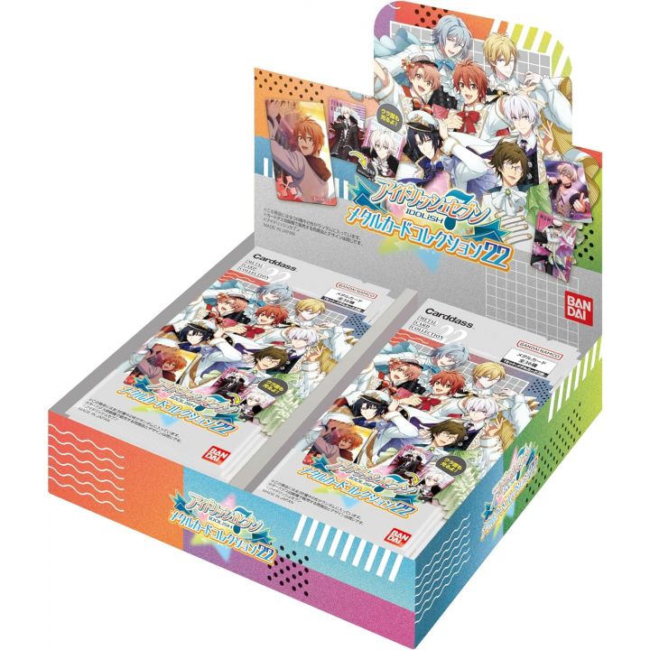 Bandai Carddass: IDOLiSH7 - Metal Card Collection Vol.22 - Booster Box 24 pack