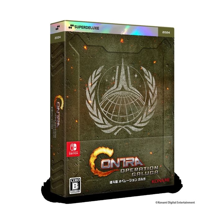 Konami Contra Operación Garga DELUXE EDITION SWITCH