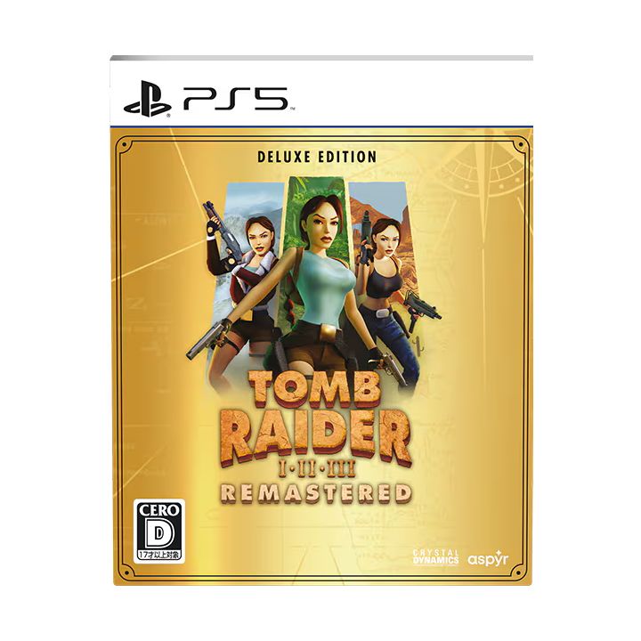 Aspyr Tomb Raider I-III Remastered con Lara Croft Edizione Deluxe PlayStation 5