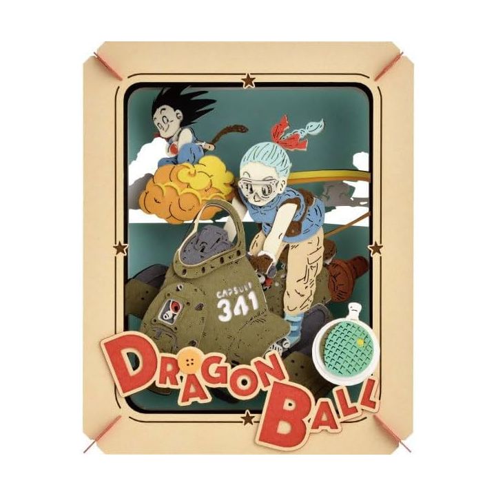 ENSKY Paper Theater Dragon Ball PT-255X Les aventures de Goku et Bulma 2