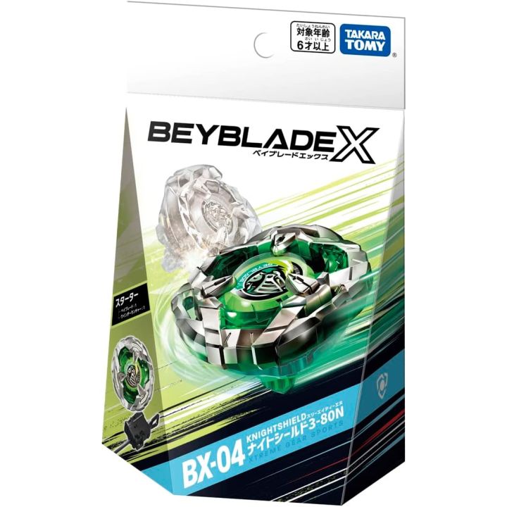 Takara Tomy Beyblade X BX 04 Starter Night Shield 3 80N