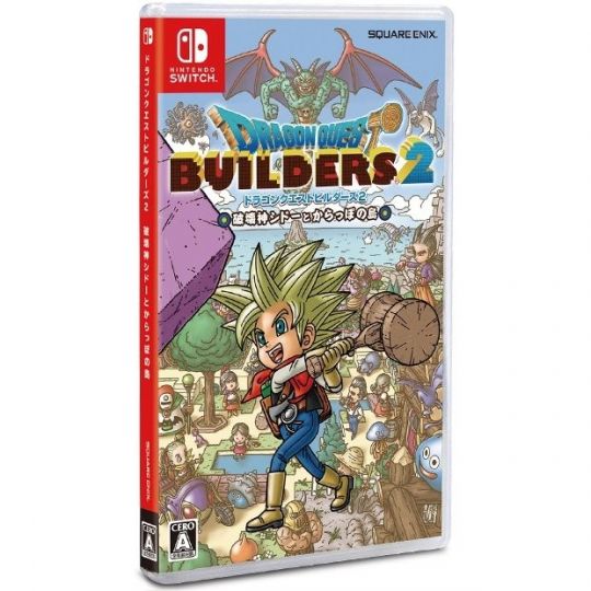 Square Enix Dragon Quest Builders 2 Hakaishin Sidoh to Karappo no Shima NINTENDO SWITCH