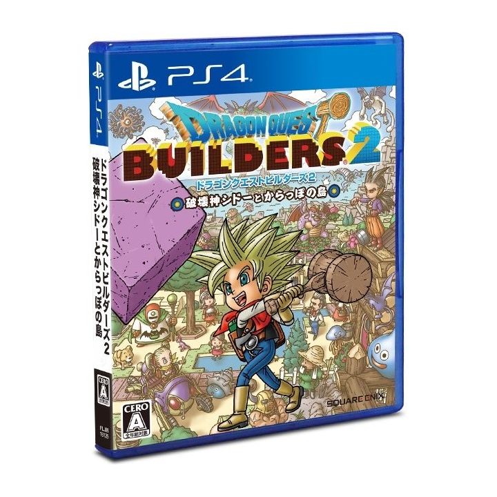 Square Enix Dragon Quest Builders 2 Hakaishin Sidoh to Karappo no Shima SONY PS4 PLAYSTATION 4