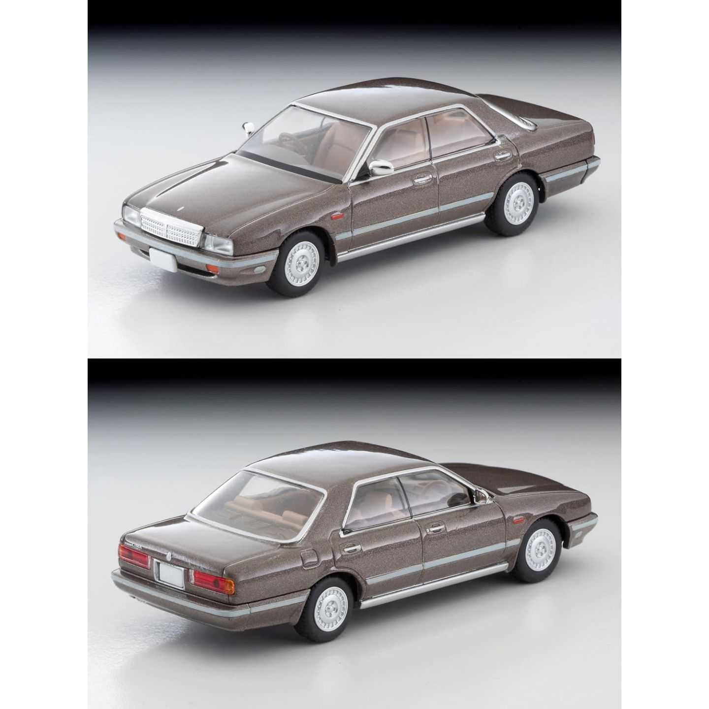 Tomica TLV-N278c Nissan Cedric Cima TYPE-II Limited Brown 1988