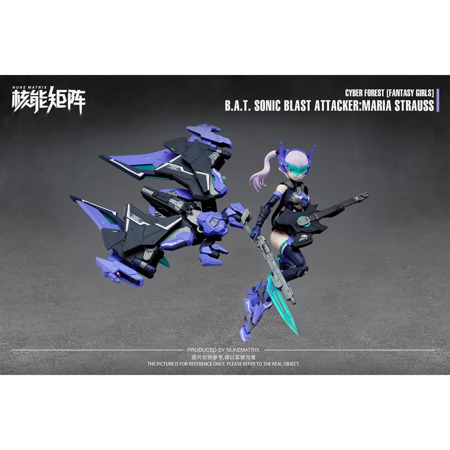 NUKE MATRIX Cyberforest Fantasy Girls Series FF0115 BAT