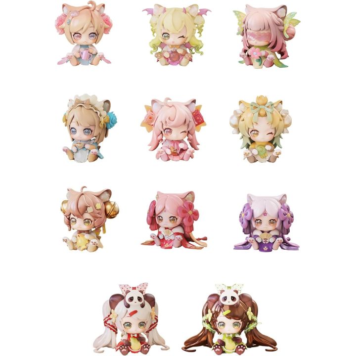 Sweet Emilya Cat Moni Cat Office Series Trading Figure Box