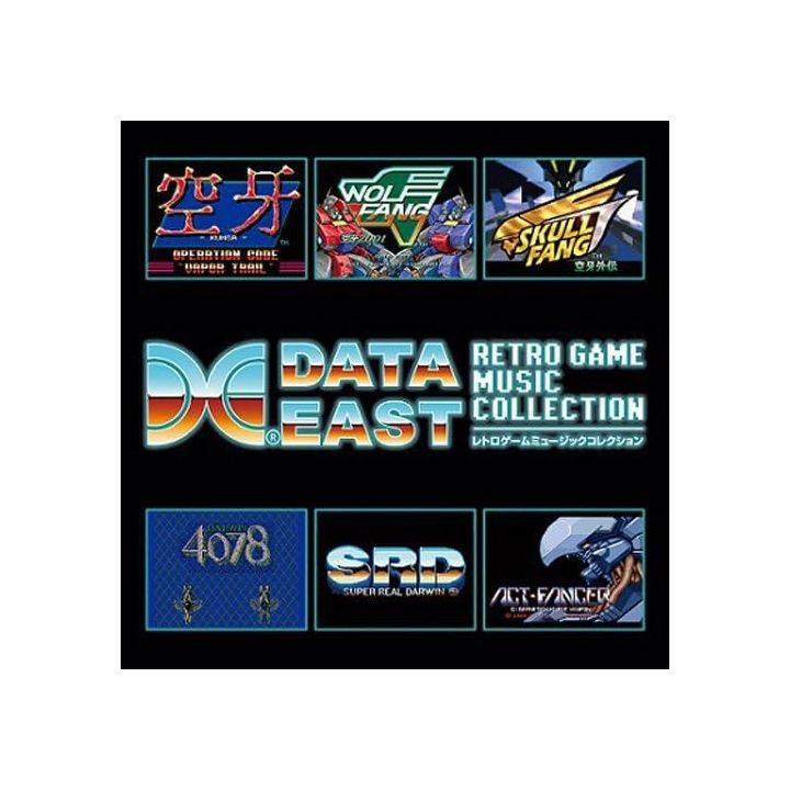 SMD Data East Retro Music Collection CD Game