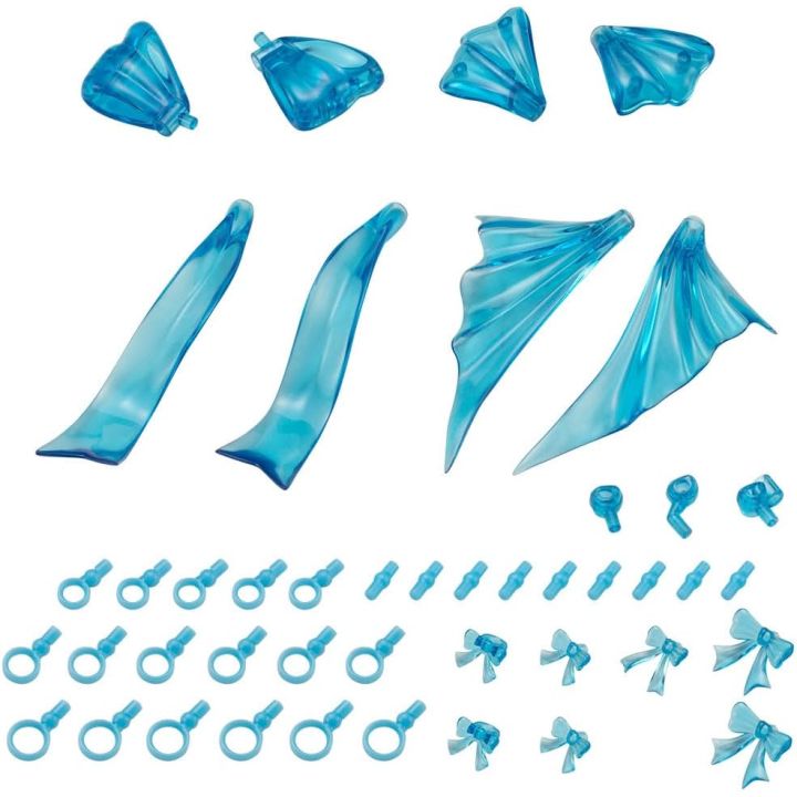 Kotobukiya M.S.G Modeling Support Goods Dress-up Parts Cute Ribbon Set Sky Blue Ver Plastic Model
