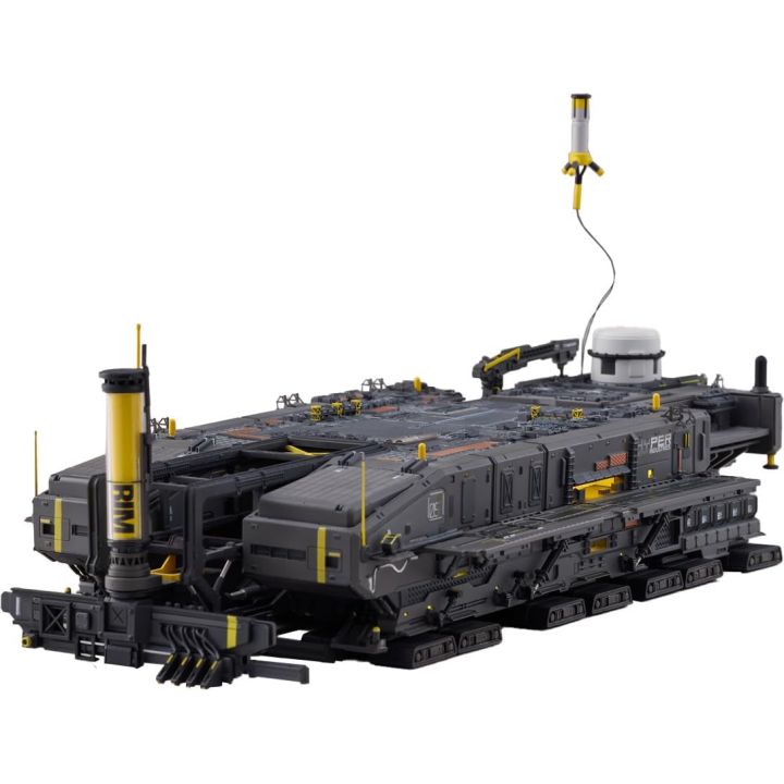 Planet Ring Iindustry Alloy Heavy Industry Series ARKNIGHTS Rhodes Island Landship 1/2500 Scale Figure