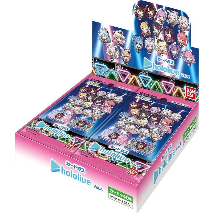 Bandai Carddass hololive Vol 4 Pack Ver Box