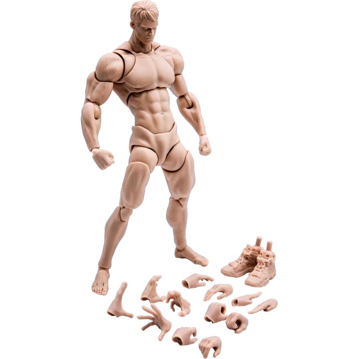 Wind Toys 1/12 Scale Super Action Male Body White Figure