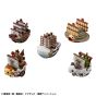 Megahouse YuraColle Series ONE PIECE Grand Line Collection 6 Pack Box