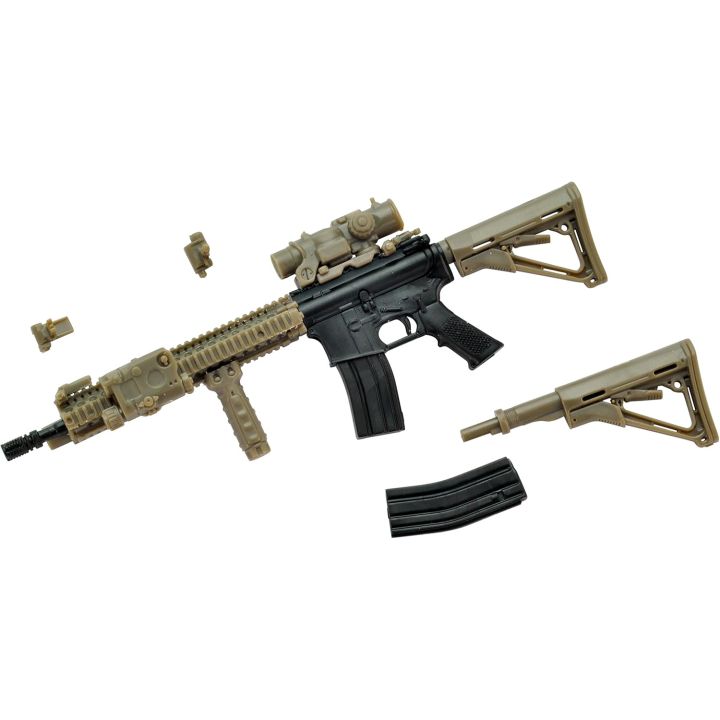TomyTec LittleArmory LA037 M4A1SOPMOD BLOCK2 Type Plastic Model Kit