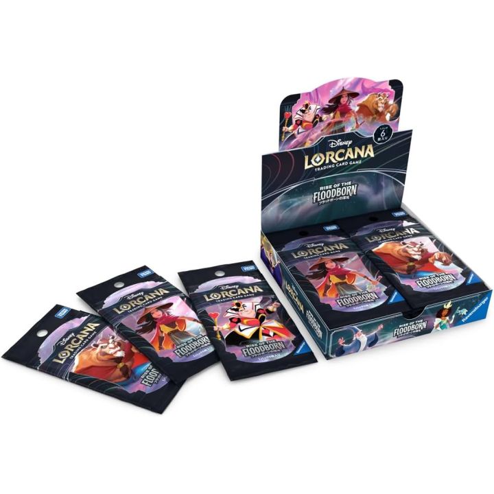 Takaratomy Disney Lorcana TCG Booster Pack Rise of The Floodborn Box