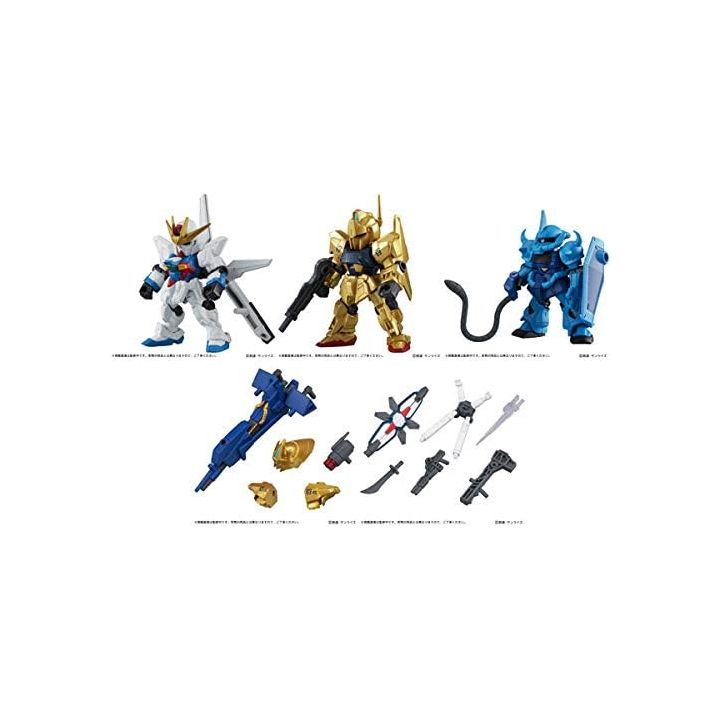 Bandai Gundam Mobile Suit Ensemble 11 Box