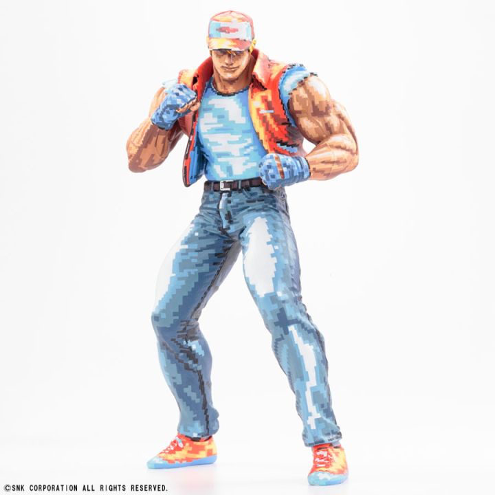 STUDIO24 THE KING OF COLLECTORS'24 SPECIAL Fatal Fury Special Terry Bogard Pixel Art Painting Color Figure