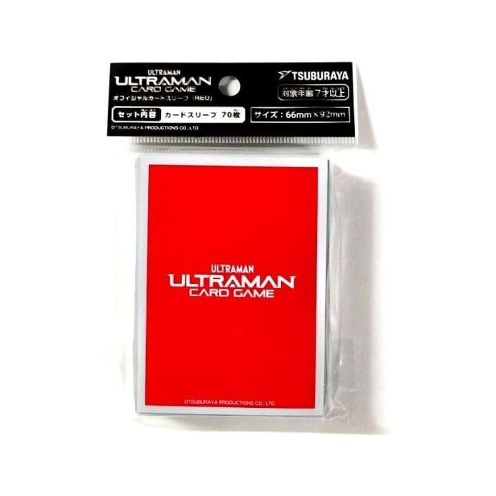 Tsuburaya Productions Ultraman Card Game Official Card Sleeve Red