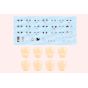 Kotobukiya Sousai Shojo Teien Customize Face & Decal Set Vol 7 Raguhonoerika Design for Yuki Madoka B Plastic Model Kit