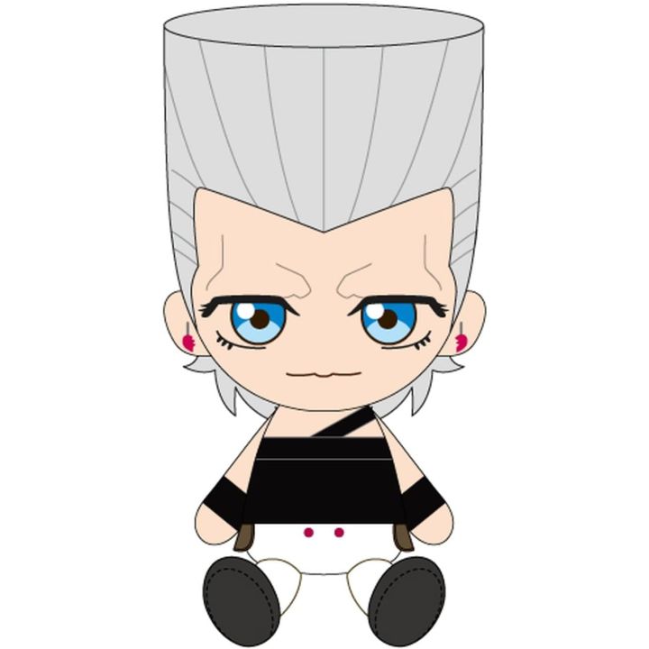 Bandai Namco Nui JoJo's Bizarre Adventure Chibi Plush Jean Pierre Polnareff