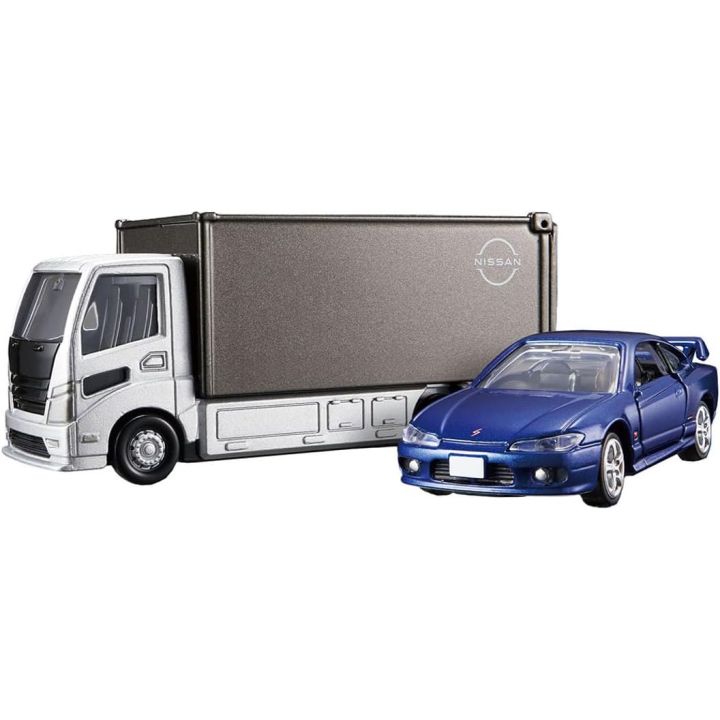 Takara Tomy Tomica Premium Transporter Nissan Silvia S15 Mini Car Toy