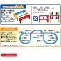 Takara Tomy R 17 Plarail Straight Bridge Rail Train Toy