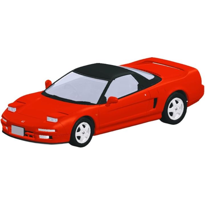 Aoshima RakuPla Snap Kit 19-FR Honda NA1 NSX Formula Red Plastic Model Kit