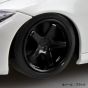 Aoshima RakuPla Snap Kit 17CU-PW Nissan RZ34 Fairlady Z Custom Wheels Prism White Plastic Model Kit