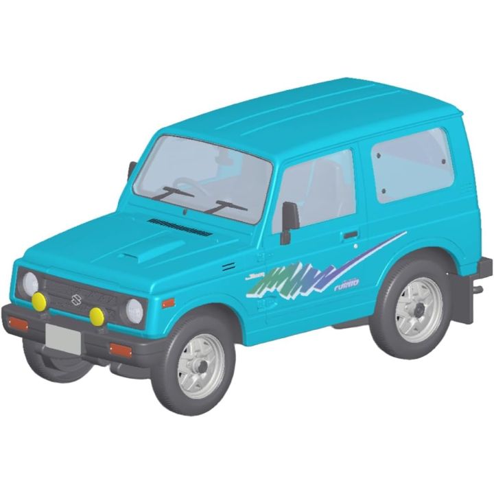 Aoshima RakuPla Snap Kit 18-TB SUZUKI JA11 Jimny Triton Blue Metallic Plastic Model Kit