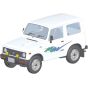 Aoshima RakuPla Snap Kit 18-SW SUZUKI JA11 Jimny Superior White Plastic Model Kit