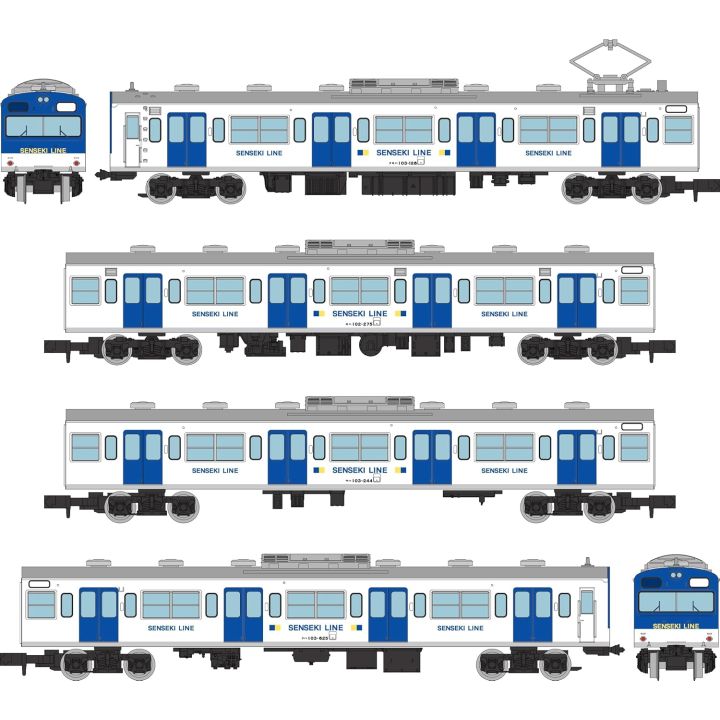 TomyTec Railway Collection JR 103 Series Sengoku Line Renewal Version New Color 4 Car Set
