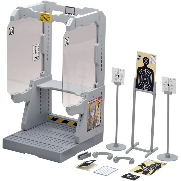 TomyTec LittleArmory LD010 Shooting Range A Plastic Model Kit
