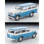 TomyTec 1/64 Scale Tomica Limited Vintage TLV-104d Toyota Land Cruiser FJ56V Model White / Blue