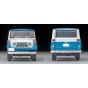 TomyTec 1/64 Scale Tomica Limited Vintage TLV-104d Toyota Land Cruiser FJ56V Model White / Blue