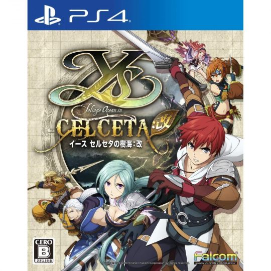 Falcom Ys Memories of Celceta Kai SONY PS4 PLAYSTATION 4