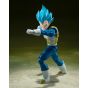 BANDAI S.H. Figuarts Dragon Ball Super Super Saiyan God Super Saiyan Vegeta Unwavering Saiyan Pride Figure