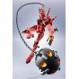 Bandai Metal Robot Spirits Side MS Mobile Suit Gundam GQuuuuuuX Red Gundam Figure