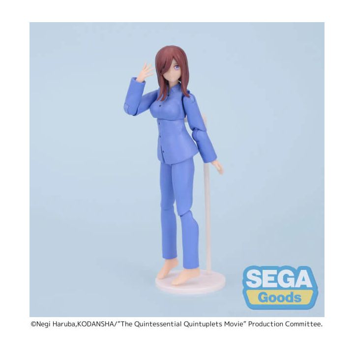Sega The Quintessential Quintuplets Movie MovinGood!!! Nakano Miku Figure