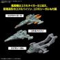 Bandai Spirits 1/1000 Be Forever Yamato REBEL 3199 Earth Defense Hyuga Class Combat Cruiser DCV-01 Hyuga Plastic Model Kit