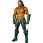 Medicom Toy MAFEX No 267 Aquaman and the Lost Kingdom Aquaman Gold & Green Suit Figure