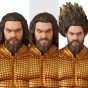 Medicom Toy MAFEX No 267 Aquaman and the Lost Kingdom Aquaman Gold & Green Suit Figure