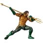 Medicom Toy MAFEX No 267 Aquaman and the Lost Kingdom Aquaman Gold & Green Suit Figure