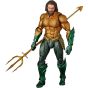 Medicom Toy MAFEX No 267 Aquaman and the Lost Kingdom Aquaman Gold & Green Suit Figure