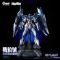 Nuclear Gold Reconstruction Crystal Envoy Wolf Warrior Mega Mode 1/72 Scale Alloy Action Figure