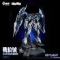 Nuclear Gold Reconstruction Crystal Envoy Wolf Warrior Mega Mode 1/72 Scale Alloy Action Figure