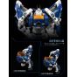 Nuclear Gold Reconstruction Crystal Envoy Wolf Warrior Mega Mode 1/72 Scale Alloy Action Figure