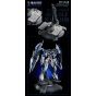 Nuclear Gold Reconstruction Crystal Envoy Wolf Warrior Mega Mode 1/72 Scale Alloy Action Figure