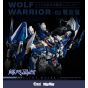 Nuclear Gold Reconstruction Crystal Envoy Wolf Warrior Mega Mode 1/72 Scale Alloy Action Figure