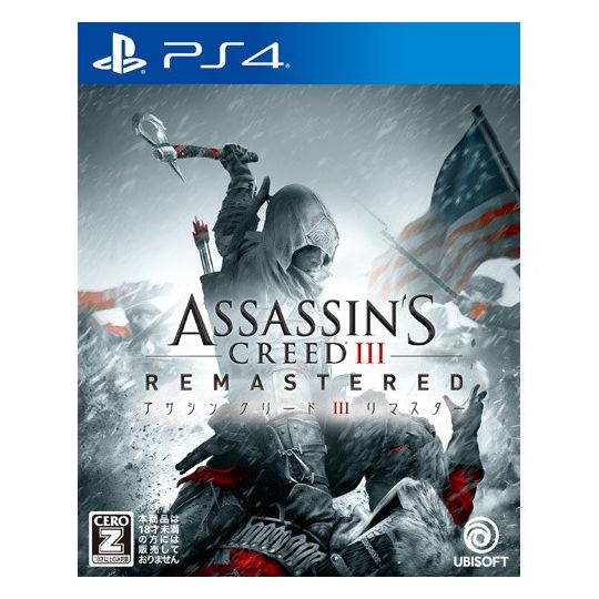 Ubisoft Assassin's Creed III Remastered SONY PS4 PLAYSTATION 4